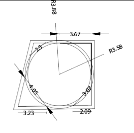 القبة من الأعلى